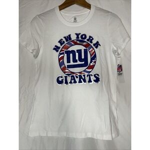 NWT NFL New York Giants Girls T-Shirt – XL (14/16) – White – Retro Logo‎